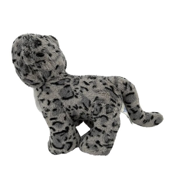 Sparkle Snow Leopard Teal Eyes Build A Bear Plush Purple Feet Spots RETIRED Rare - Picture 2 of 9